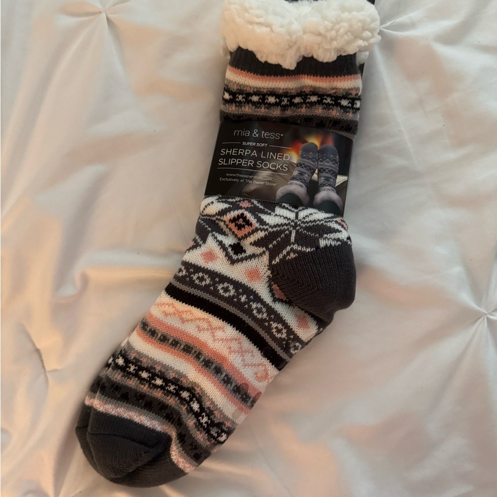 Sherpa Lined Socks